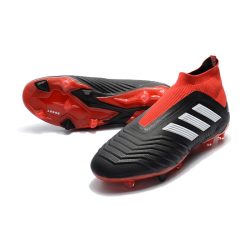 fodboldstøvler Adidas Predator 18+ FG Damer - Sort Rød_7.jpg